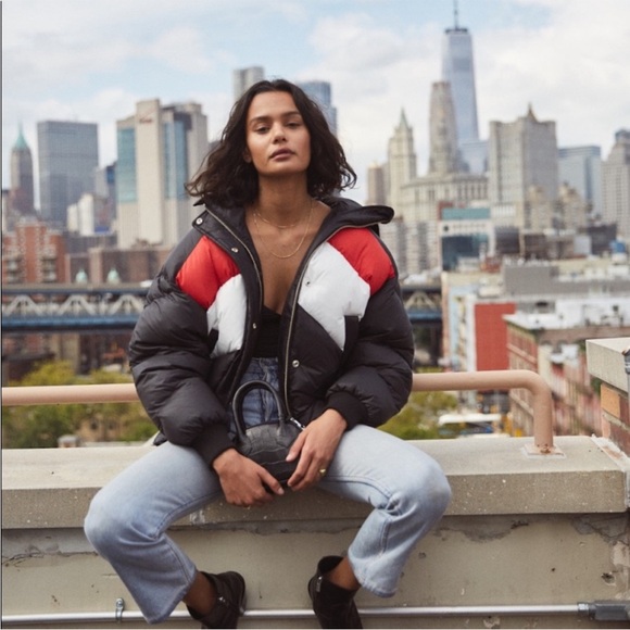 NWT $680 The Kooples  colorful puffer jacket size 2 - Picture 3 of 14